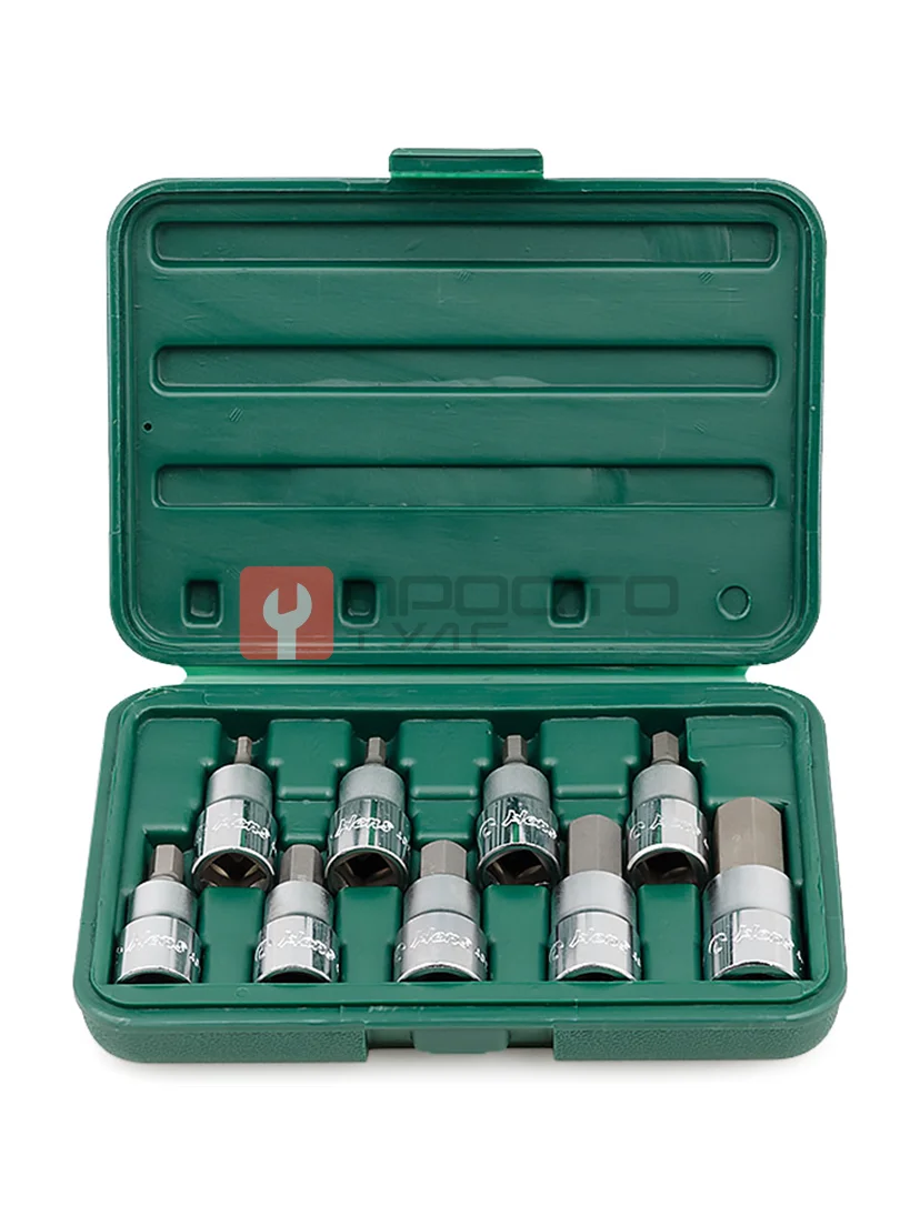 Набор торцевых головок шестигранник 1/2" Hans, 46026-9