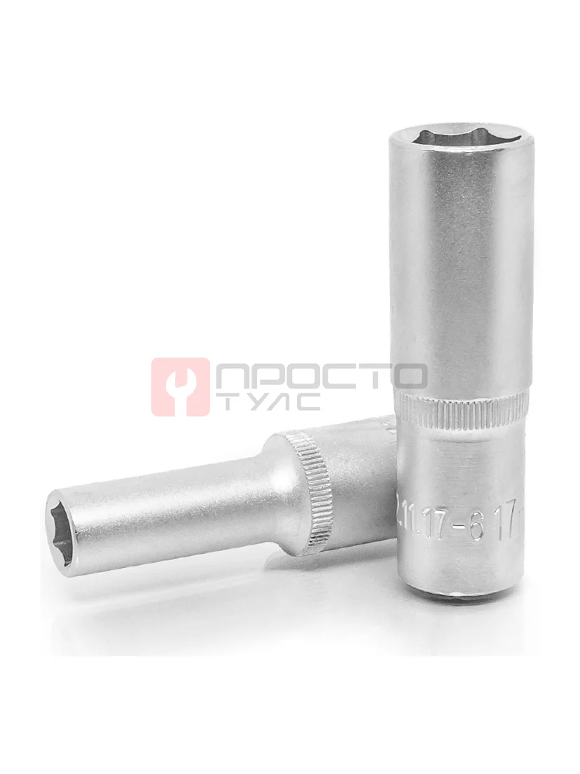 Головка торцевая длинная 1/4", 9 мм, СТАНКОИМПОРТ, CS-14.11.09