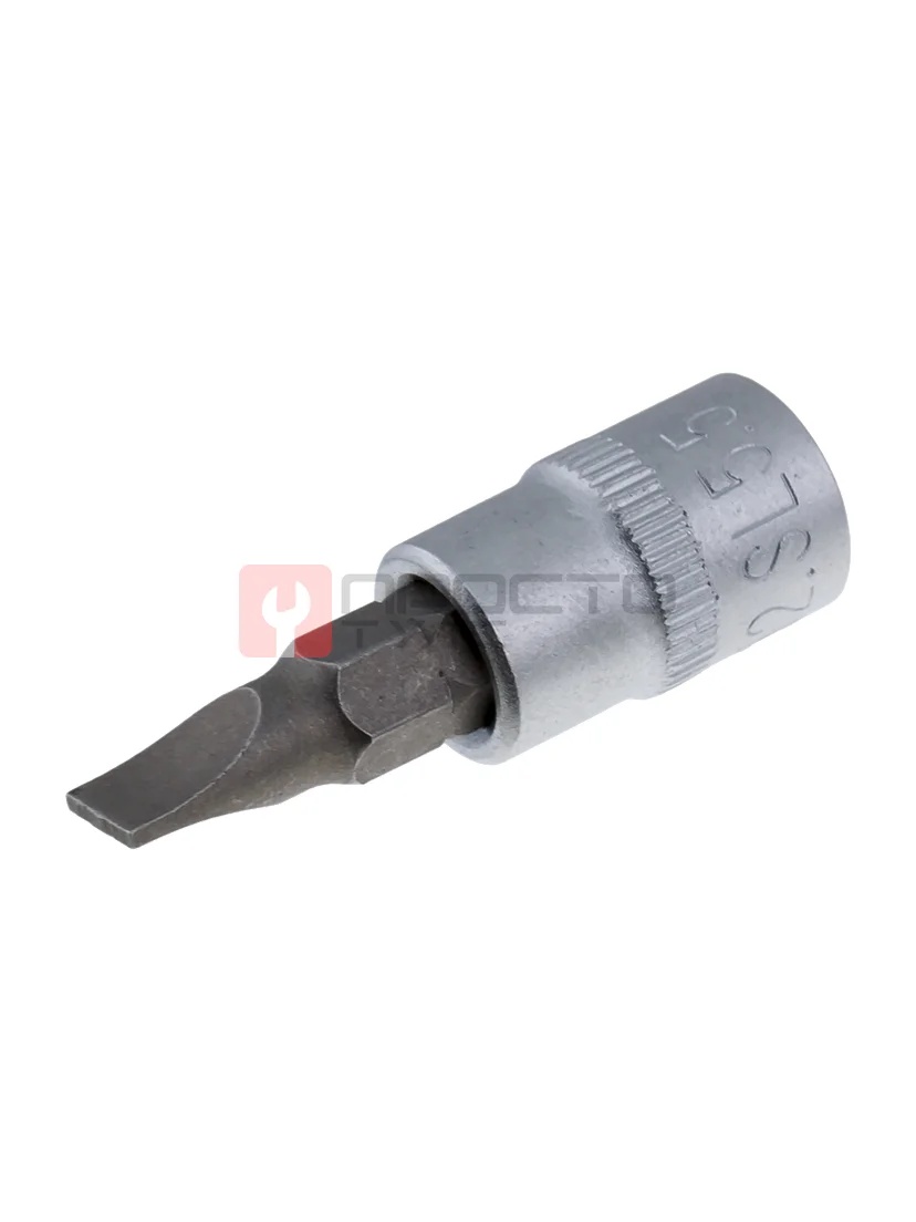 Торцевая головка короткая с битой 1/4" SL6.5, СТАНКОИМПОРТ, CS-14.12.SL6.5