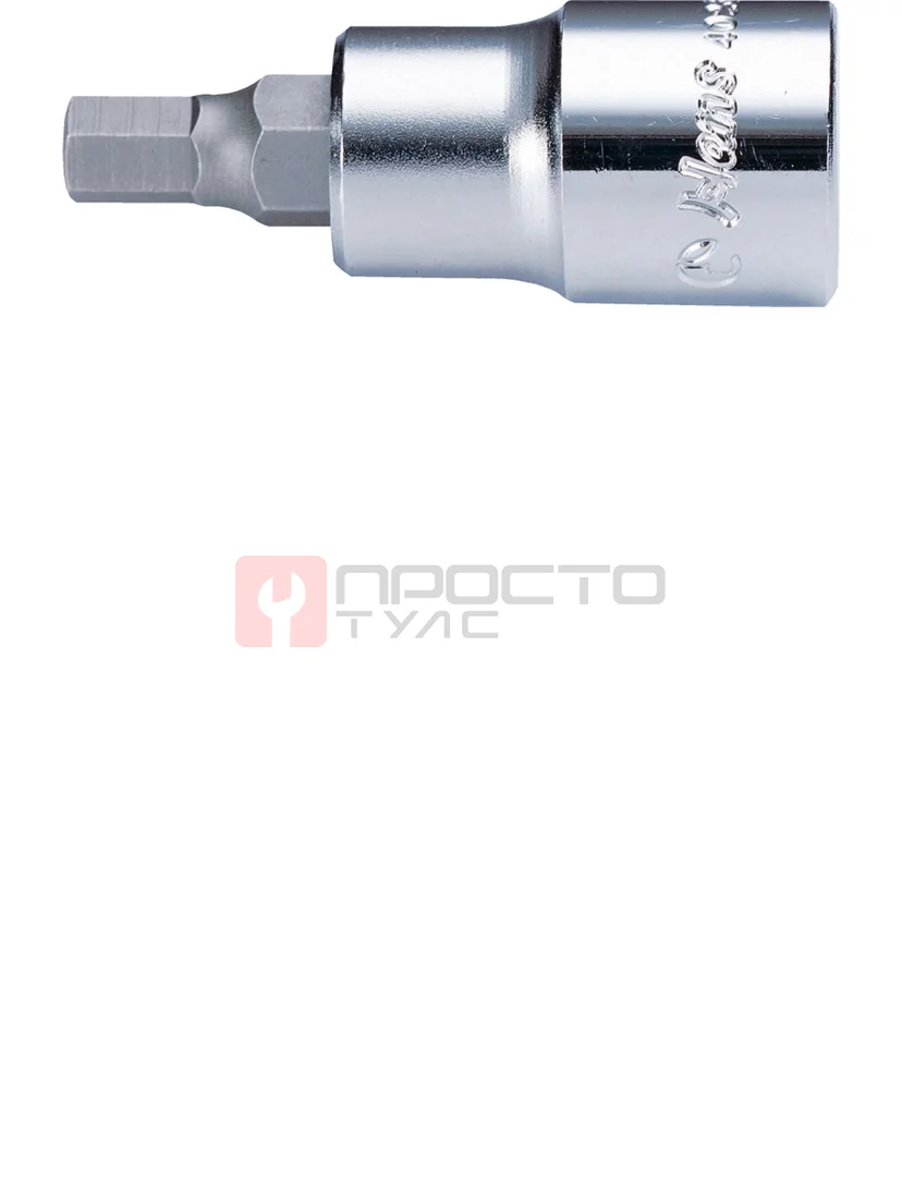 Торцевая головка короткая 1/4" HEX 10 мм, 2026M10, Hans