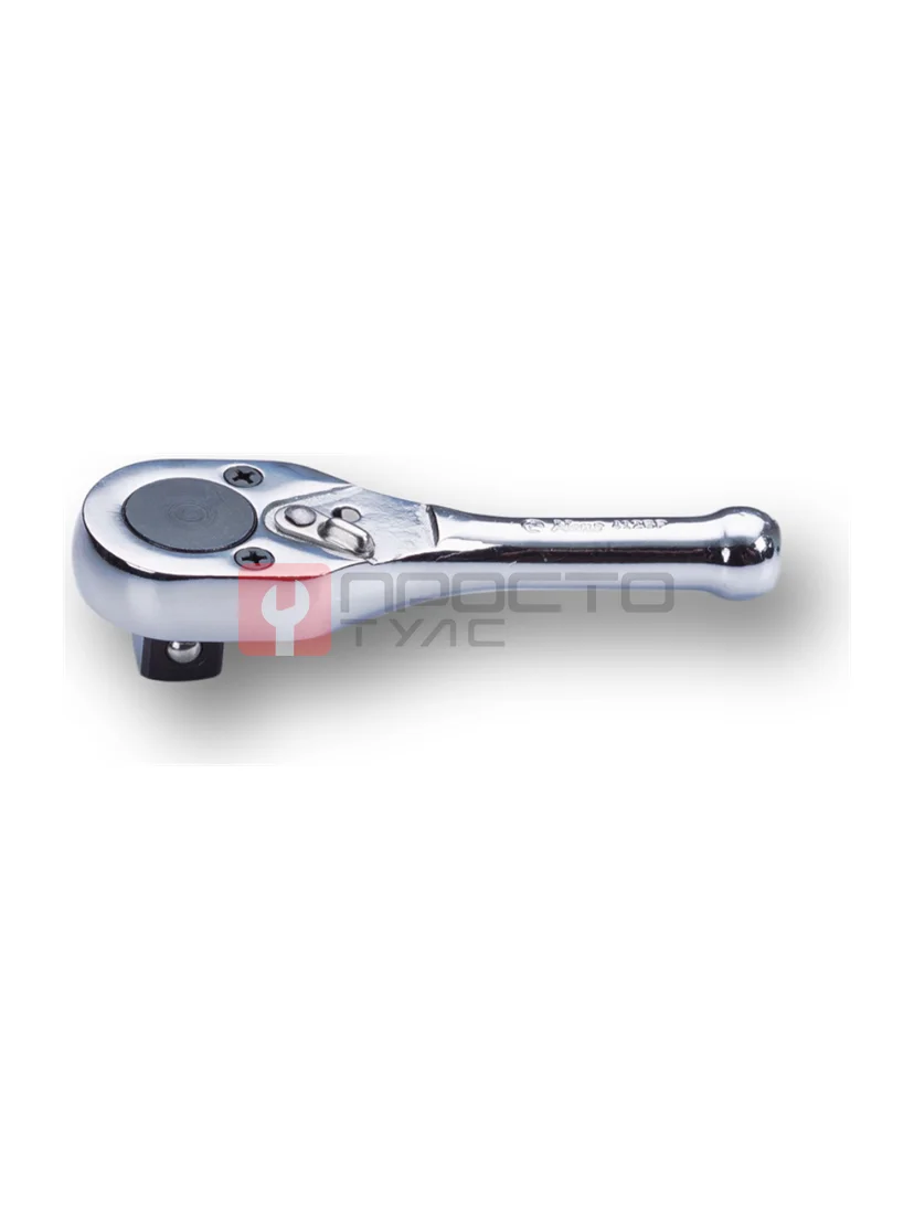 Трещотка с быстрым сбросом укороченная HANS 1/2" 24 зуба 4125P