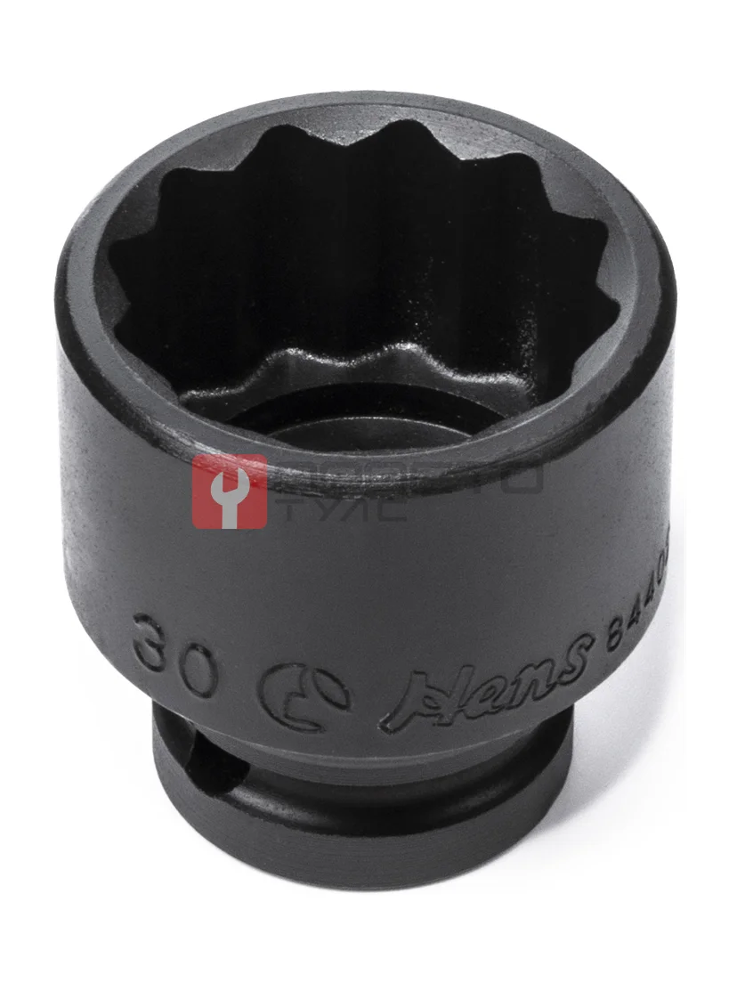Ударная головка 1/2" 30мм. 12 граней 84402M30