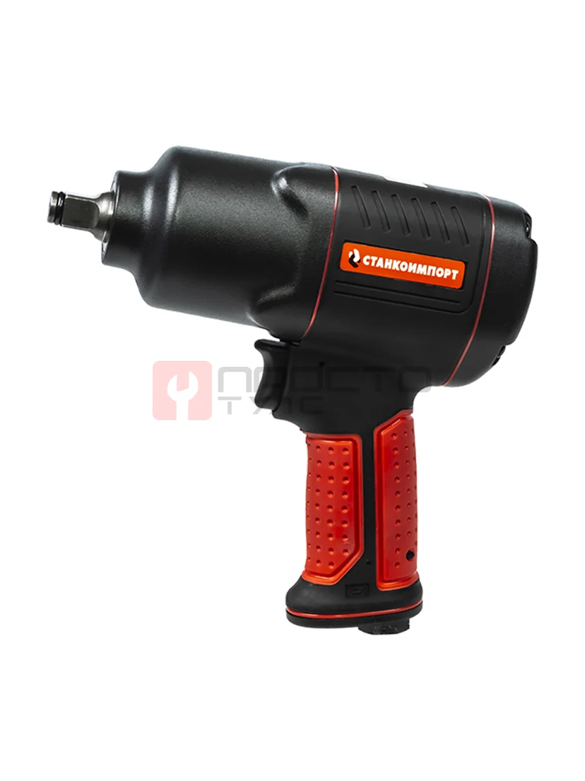 Ударный пневматический гайковерт на 1/2", 1200NM PTA301