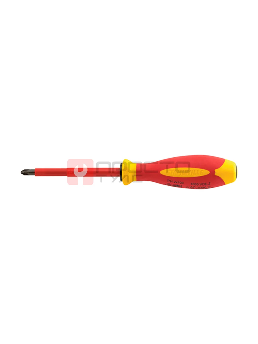 Крестовая отвертка DRALL+ PH 3 х 150, STAHLWILLE, 46651003, 4665 VDE