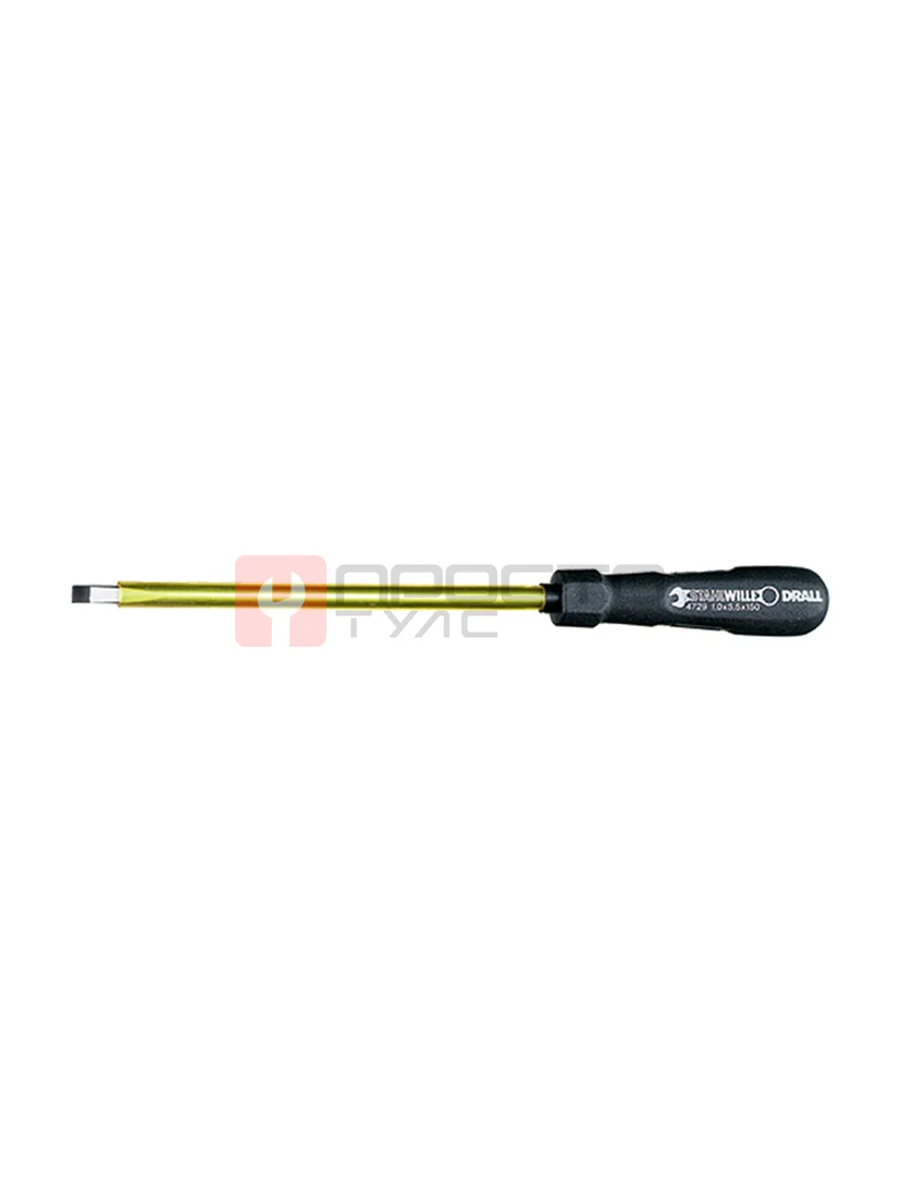 Отвертка для электриков DRALL 6 1,0х5,5х200, STAHLWILLE 47293055, 4729