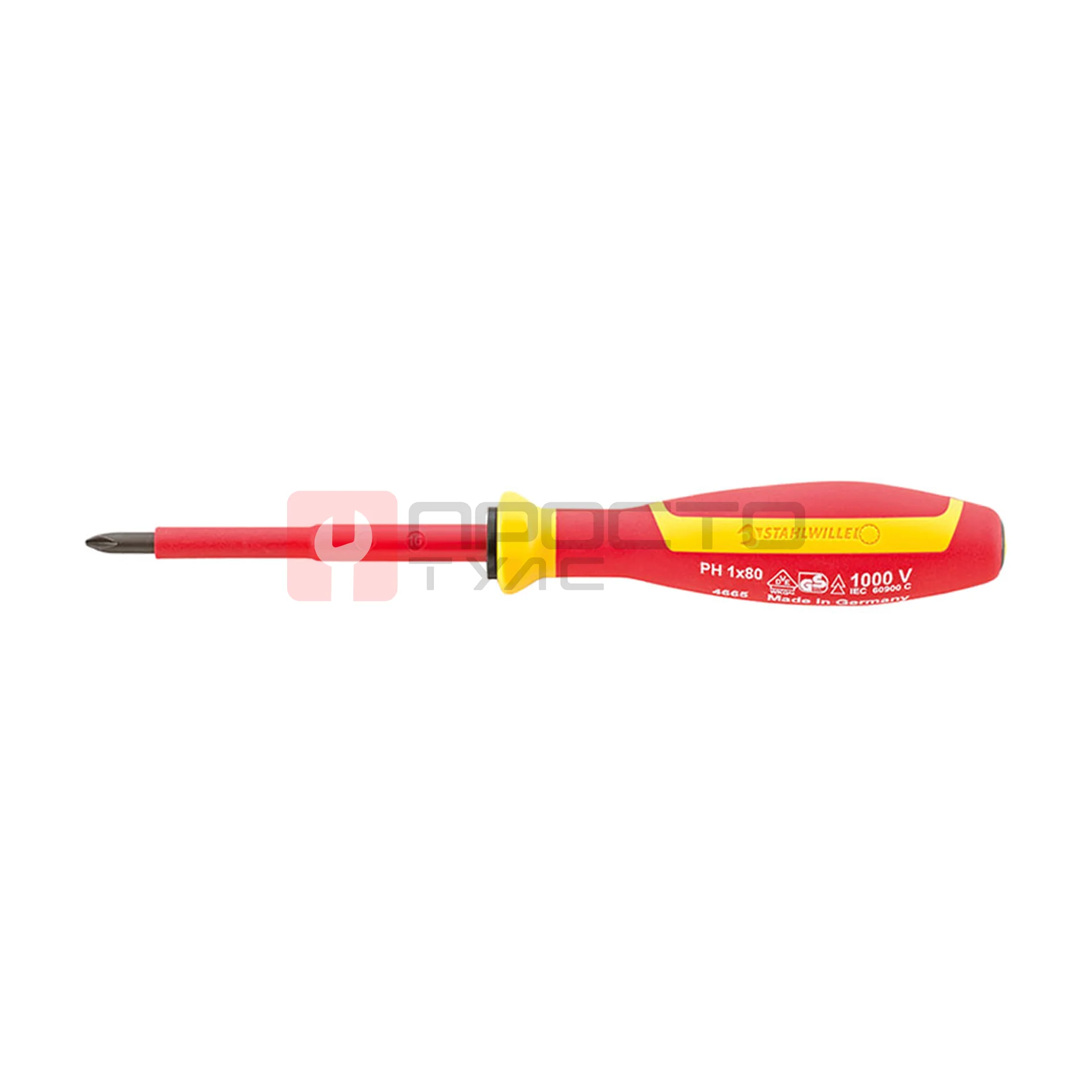Крестовая отвертка DRALL+ PH3 х 150, STAHLWILLE, 46653003, 4665 VDE фото (0)
