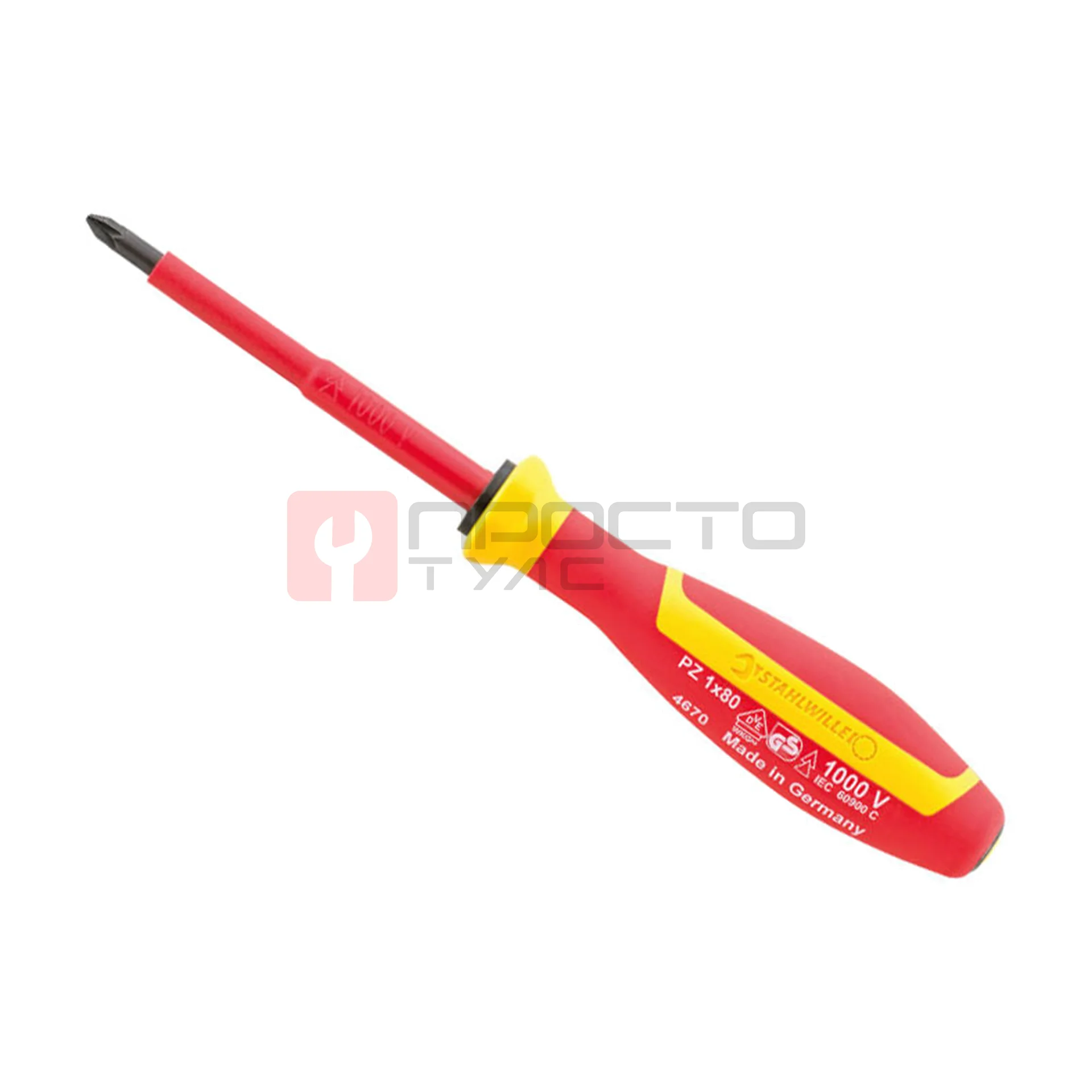 Крестовая отвертка DRALL+ PZ 0 x60, STAHLWILLE, 46703000, 4670 VDE фото (0)