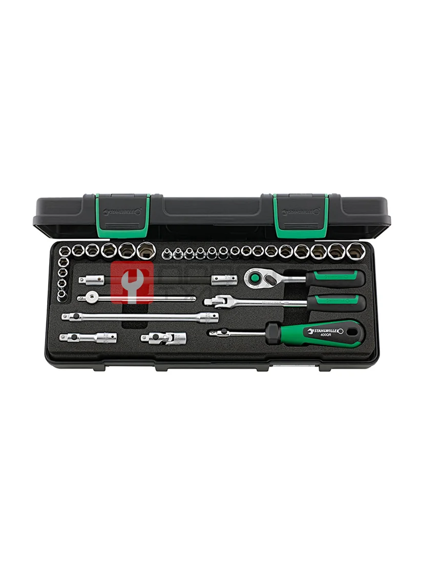 Набор торцевых головок 1/4", STAHLWILLE, 96010107, 40MA/25/8QR KN