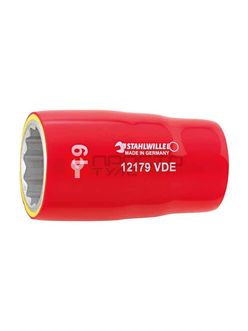 Торцевая головка VDE 19 мм, 1/2", STAHLWILLE, 03370019, 12179 VDE