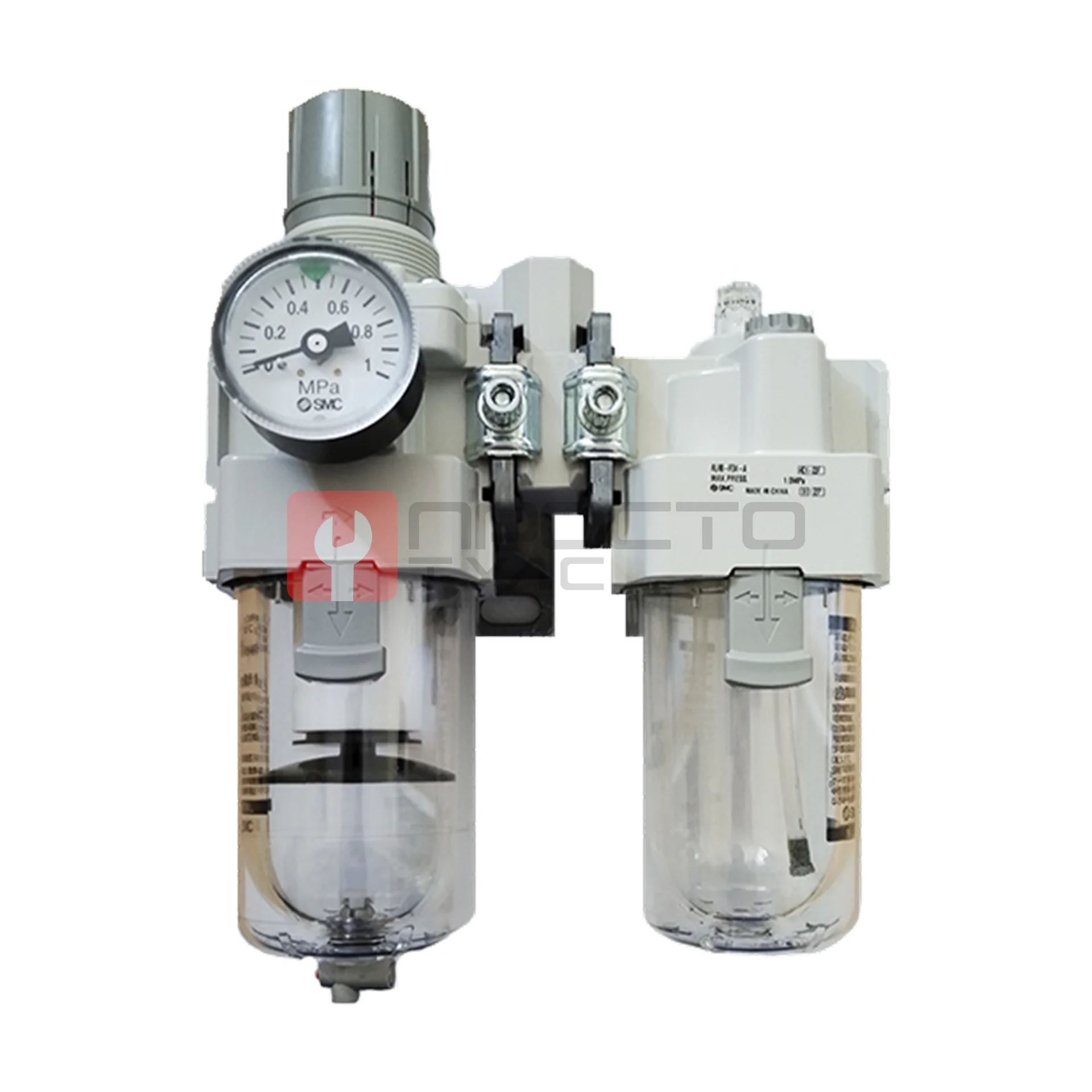 Фильтр-лубрикатор, 5 мкм, G1/2" с дивертором G3/8", SMC, AW-LD фото (0)