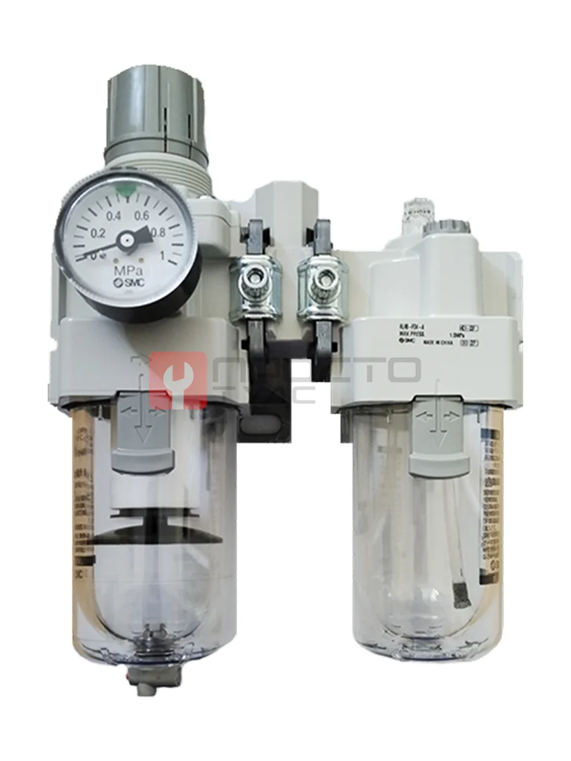 Фильтр-лубрикатор, 5 мкм, G1/2" с дивертором G3/8", SMC, AW-LD