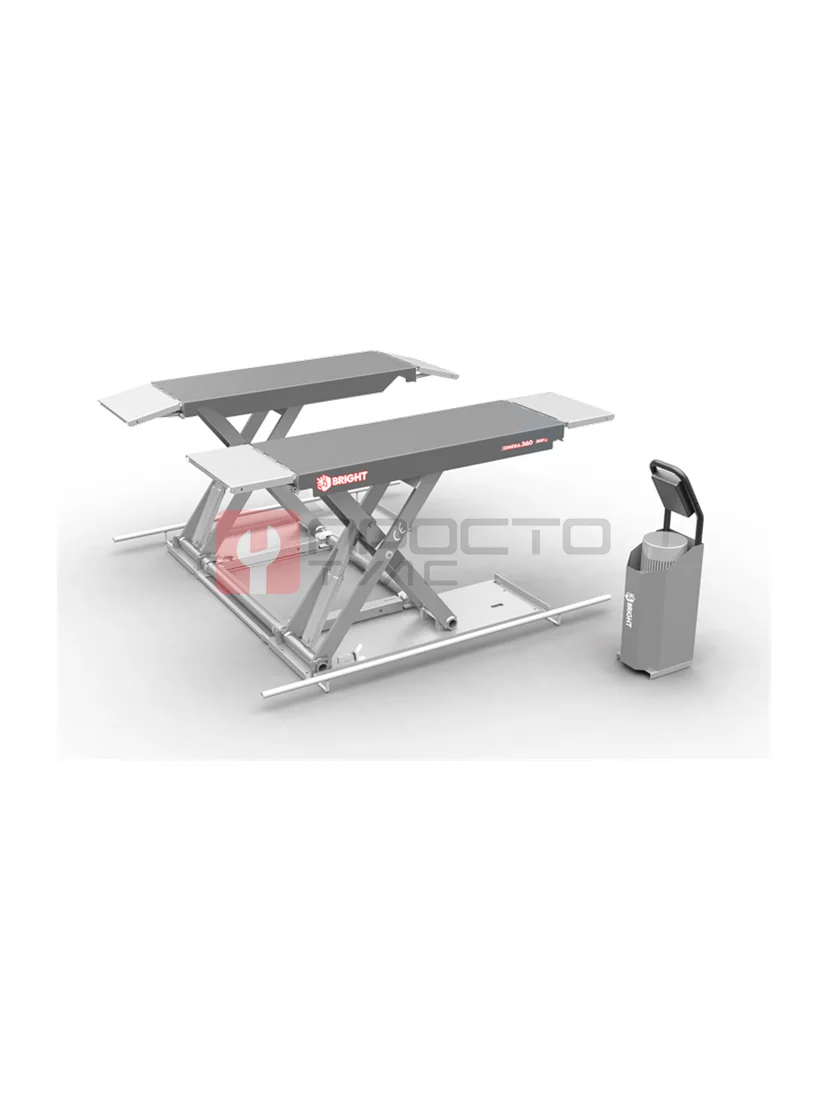 Подъёмник электрогидравлический шиномонтажный г/п 3,6 т, BRIGHT, OMEGA 360 RAL7040