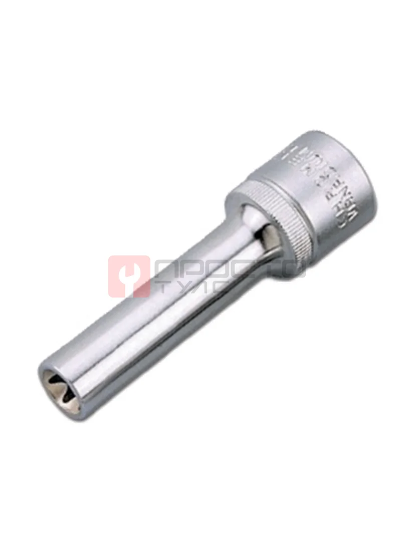Торцевая головка удлиненная 1/4", E4, 50 мм, HONITON, ES-A1204L