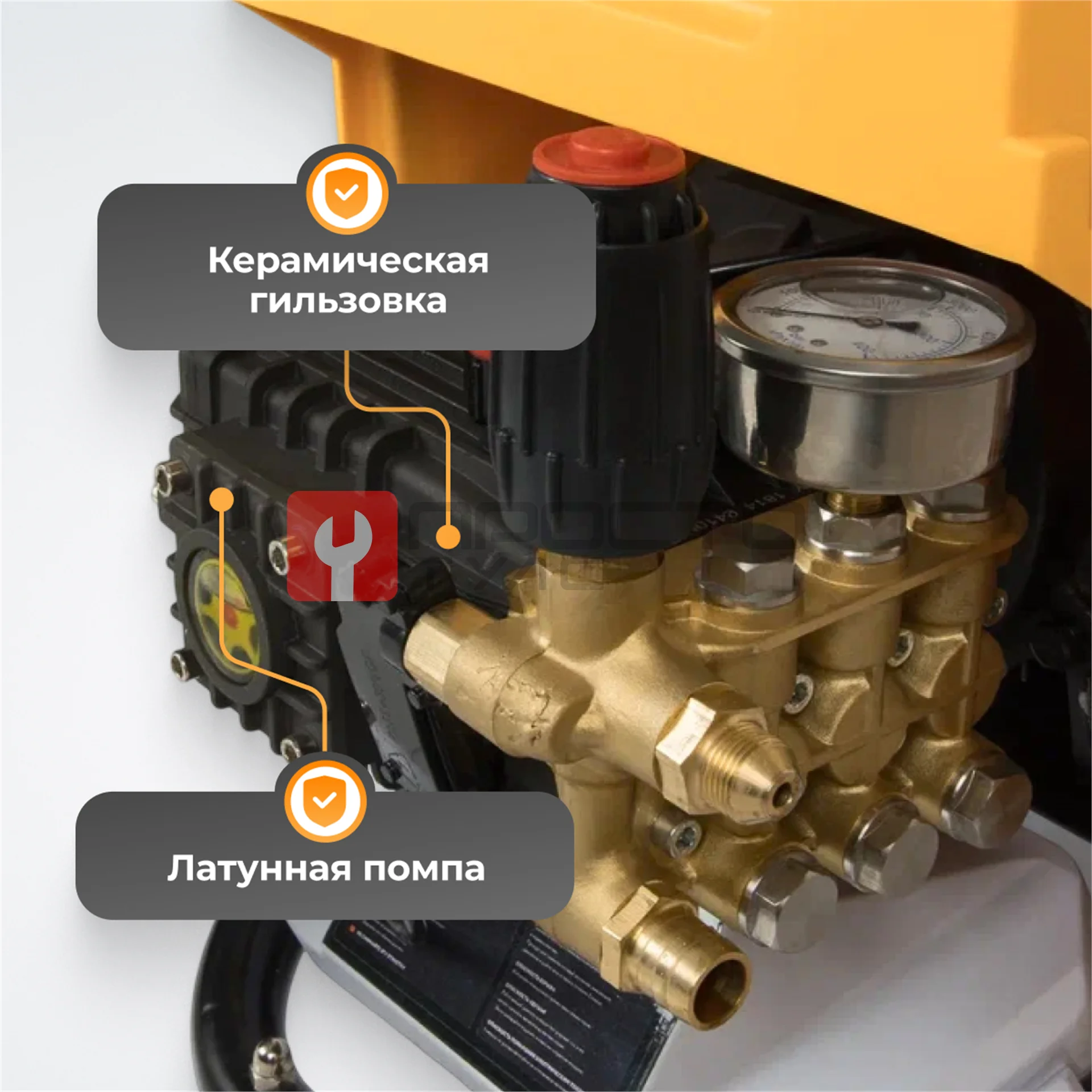WDK-HPW4600 Аппарат высокого давления 4.6КВт; 380В; 180 бар; 780л/ч фото (4)