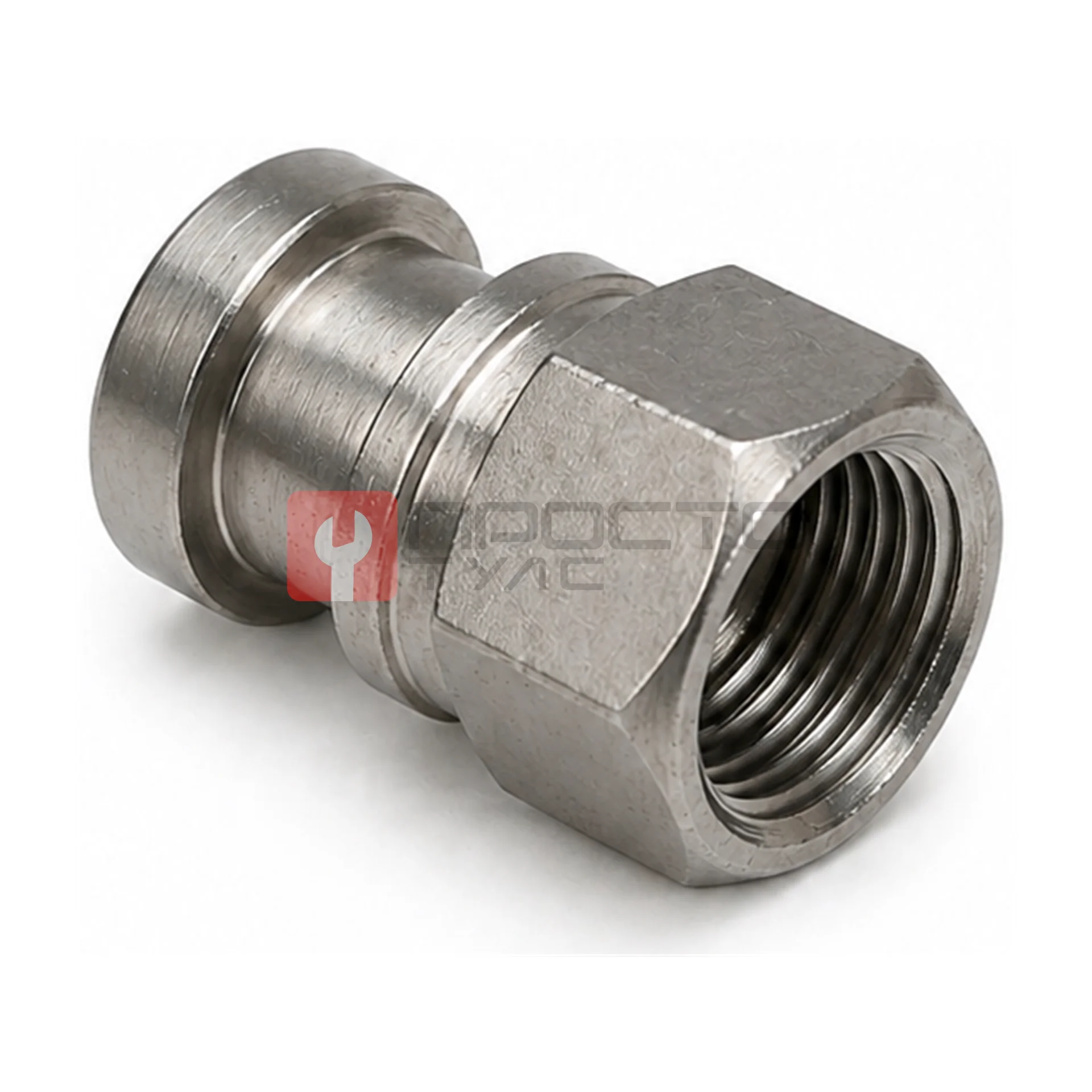 Муфта гидравлическая переходная (адаптер) 1/4" - 3/8" (Италия) фото (2)