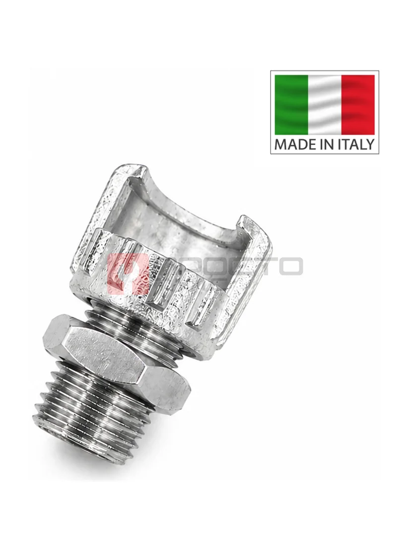 Муфта поворотная (S-образный шарнир) 3/8" M - 3/8" F - PA 26.1061.00 (Оригинал, Италия)