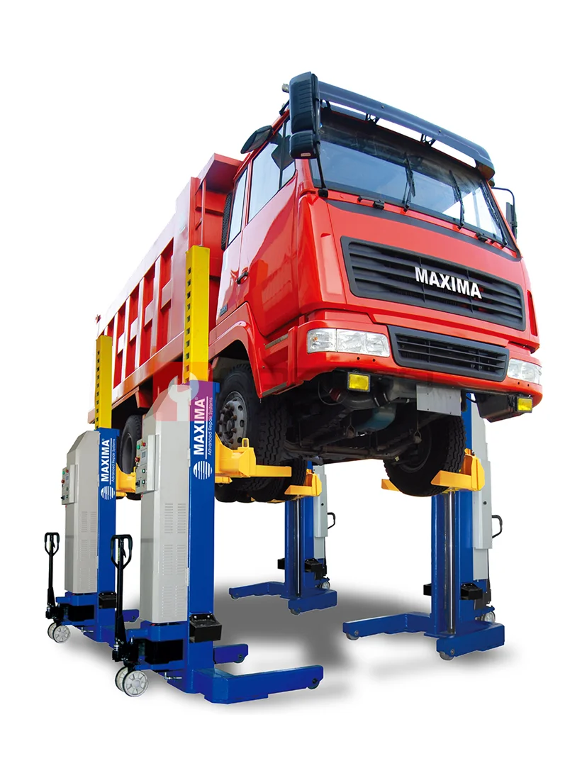 FC75W-4 Комплект беспроводных подкатных колонн для грузовых автомобилей, г/п 7.5 т. (4шт)