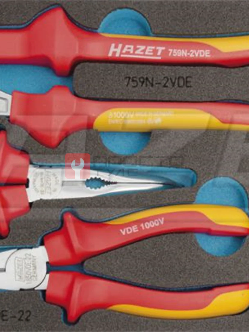 Набор губцевого инструмента Hazet 163-226/4, VDE