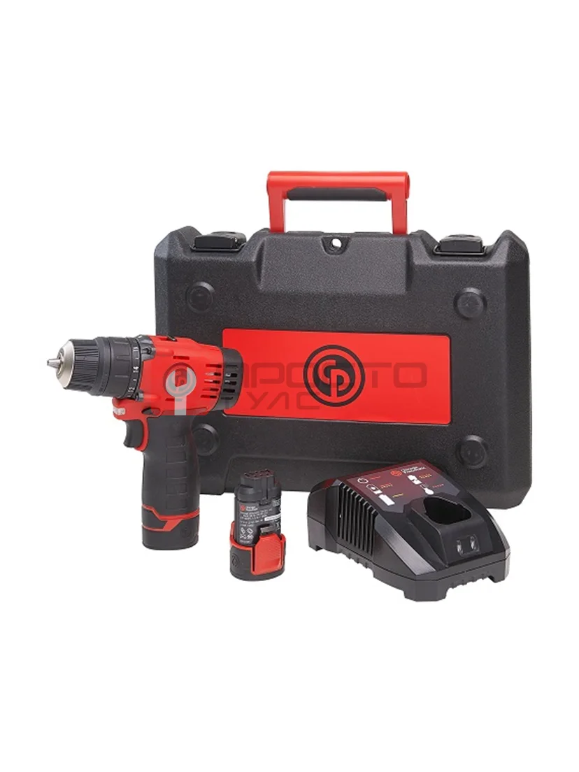 Аккумуляторная дрель-шуруповерт 3/8" (10 мм) CP8528 (комплект) Chicago Pneumatic