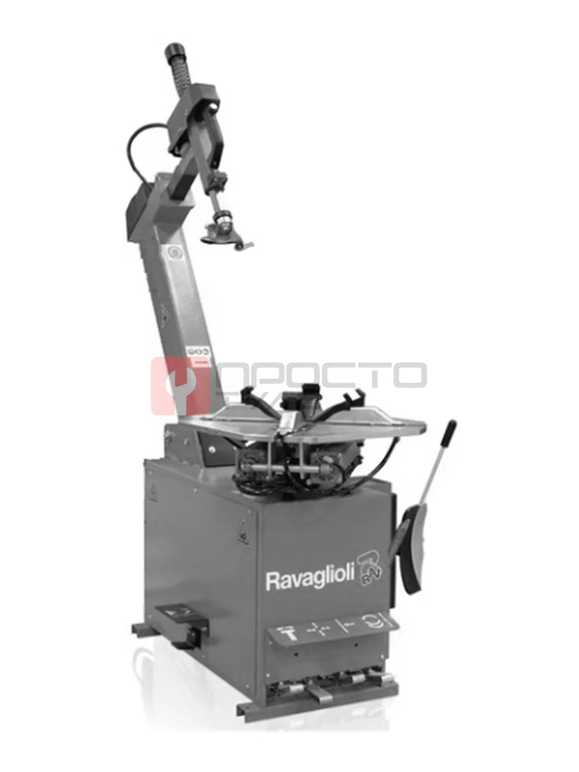 Шиномонтажный станок (стенд) автоматический Ravaglioli G7441.22. Цвет серый RAL 7040.