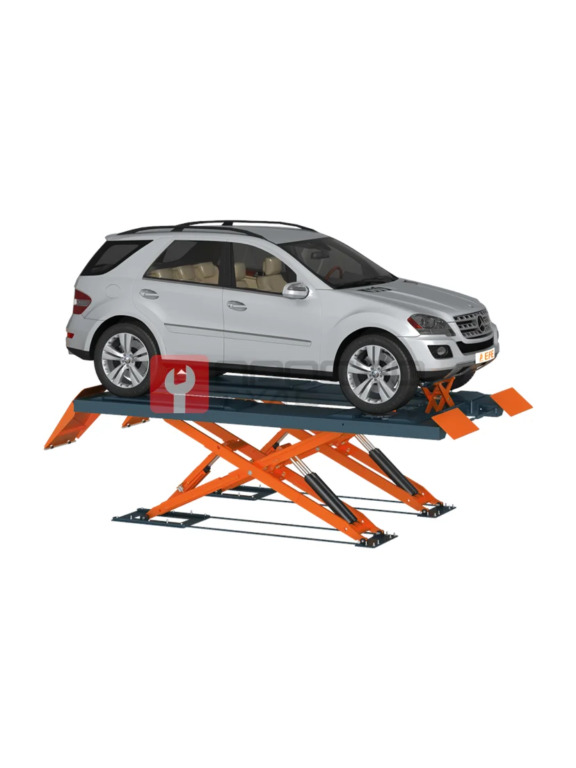 Подъемник ножничный, г/п 3,5т, Everlift EE-LX35S.45L.35T.E