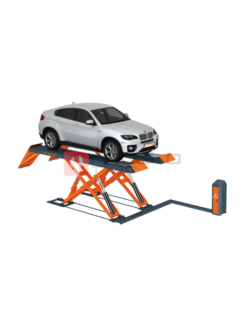 Подъёмник ножничный, г/п 4т, Everlift EE-6604B.50L.40T.E.C