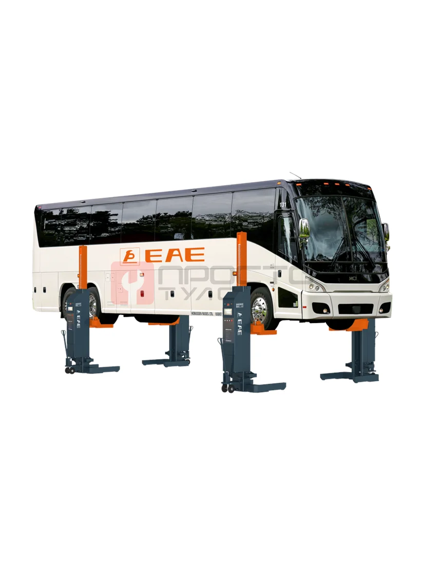 Комплект подкатных колонн Everlift EE-HDM84 (4шт по 8т.). Беcпроводные.