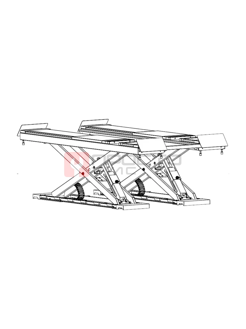 Подъёмник ножничный, г/п 5 т, Everlift HX50B.51L
