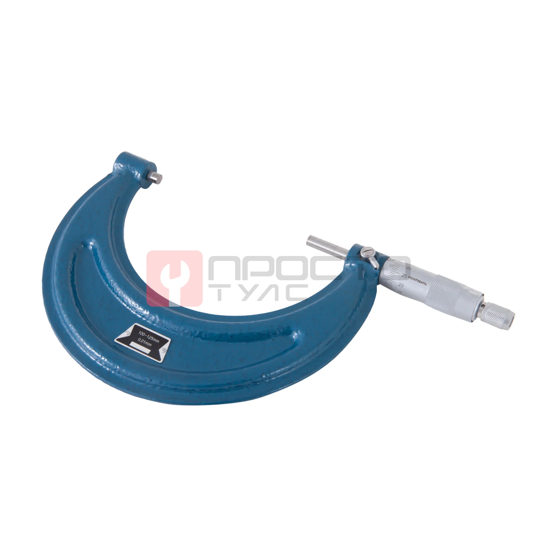WDK-MM12501 Микрометр нониусный 100-125 мм, 0.01 мм фото (0)