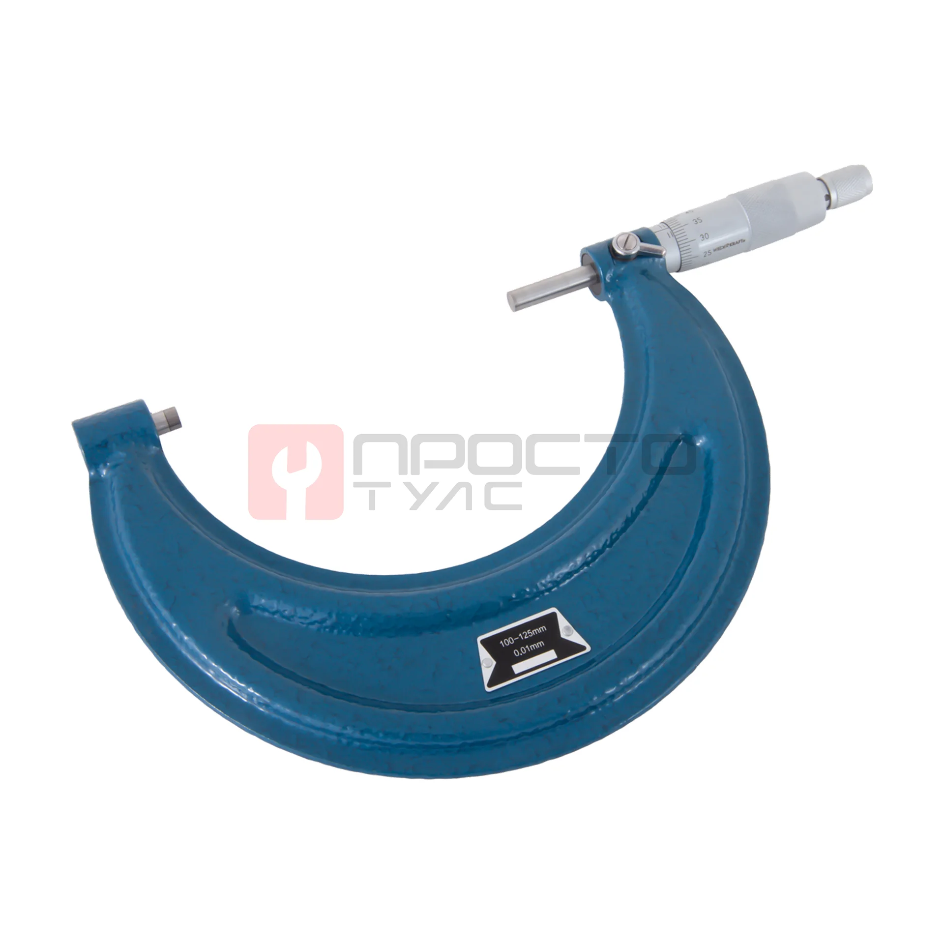 WDK-MM12501 Микрометр нониусный 100-125 мм, 0.01 мм фото (3)