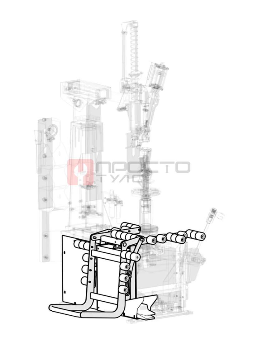 WDK-703446 Пневматический лифт 70 кг для шиномонтажного станка WDK-705722