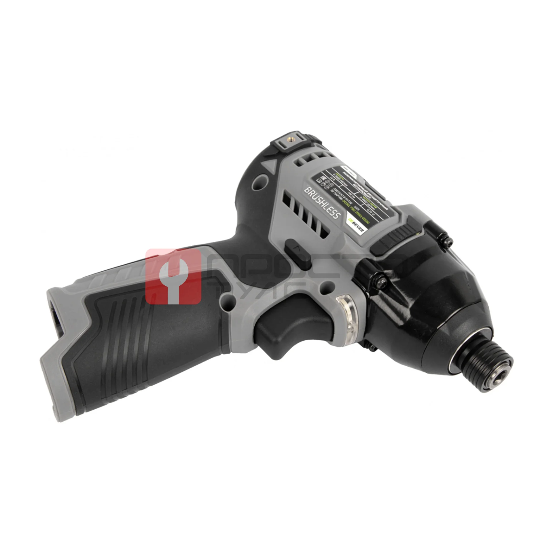 DBE-7361C Винтоверт аккумуляторный DeBever бесщеточный, ударный, шестигранник 1/4", 140Nm, 12В фото (7)