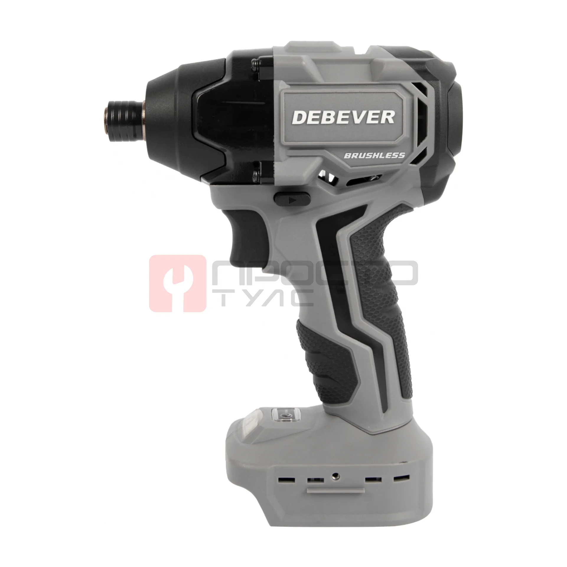 DBE-7462C Винтоверт аккумуляторный DeBever бесщеточный, ударный, шестигранник 1/4", 3 скорости, 200Nm, 20B фото (4)