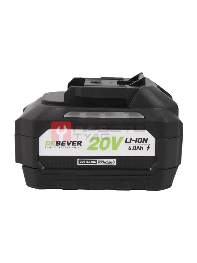 DBE-B2060 Аккумулятор DeBever li-ion; 20В; 6,0 Ач