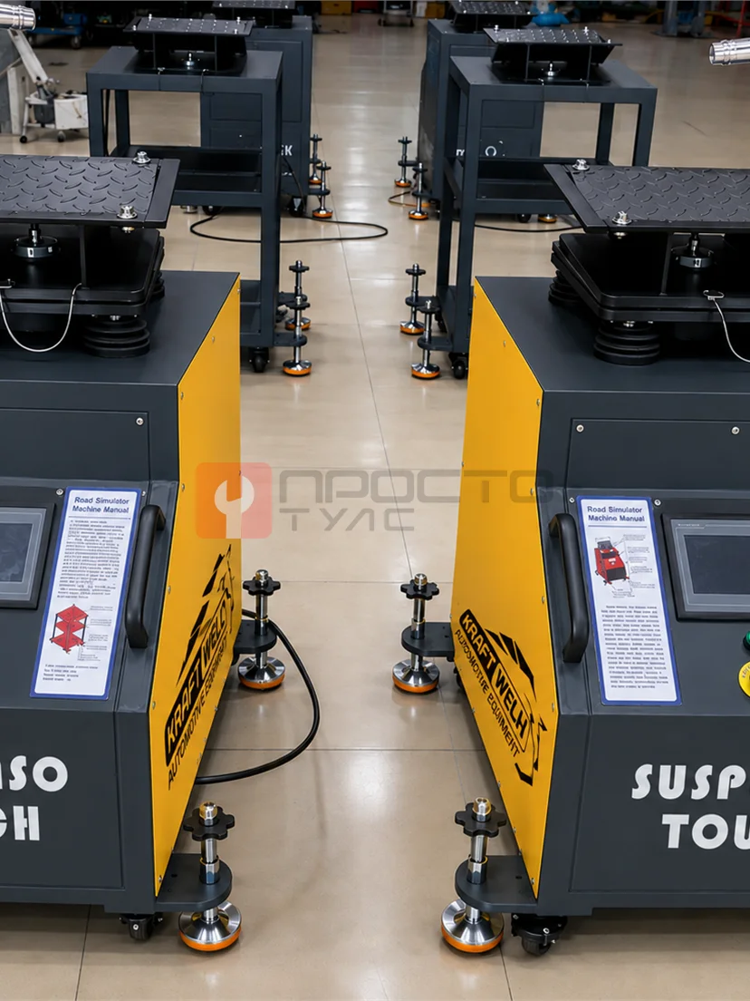 KraftWell SUSPENSO TOUCH/220 Тестер подвески, платформы, сенсорный дисплей