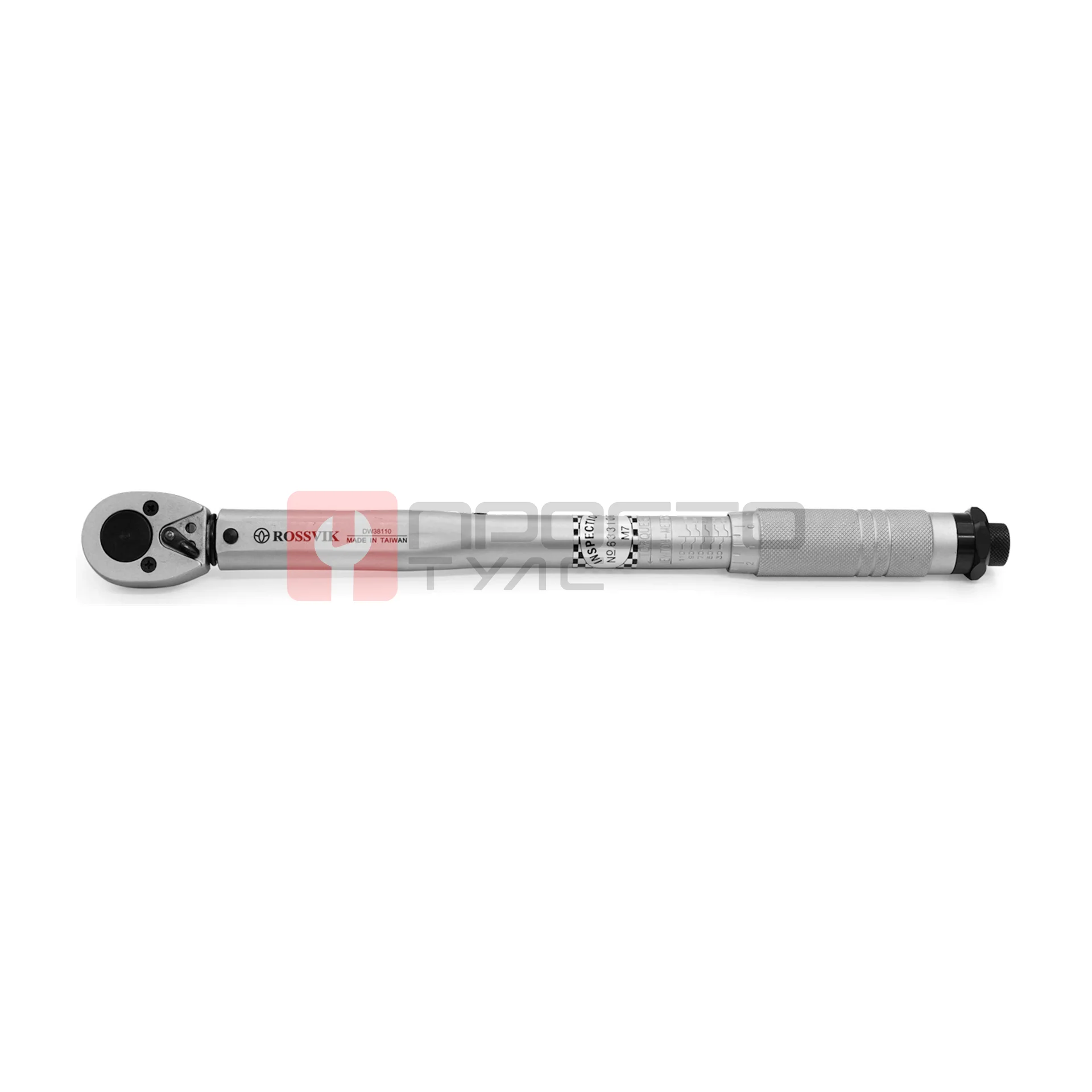 Ключ динамометрический ROSSVIK DW38110, 3/8", 20-110 Нм фото (0)