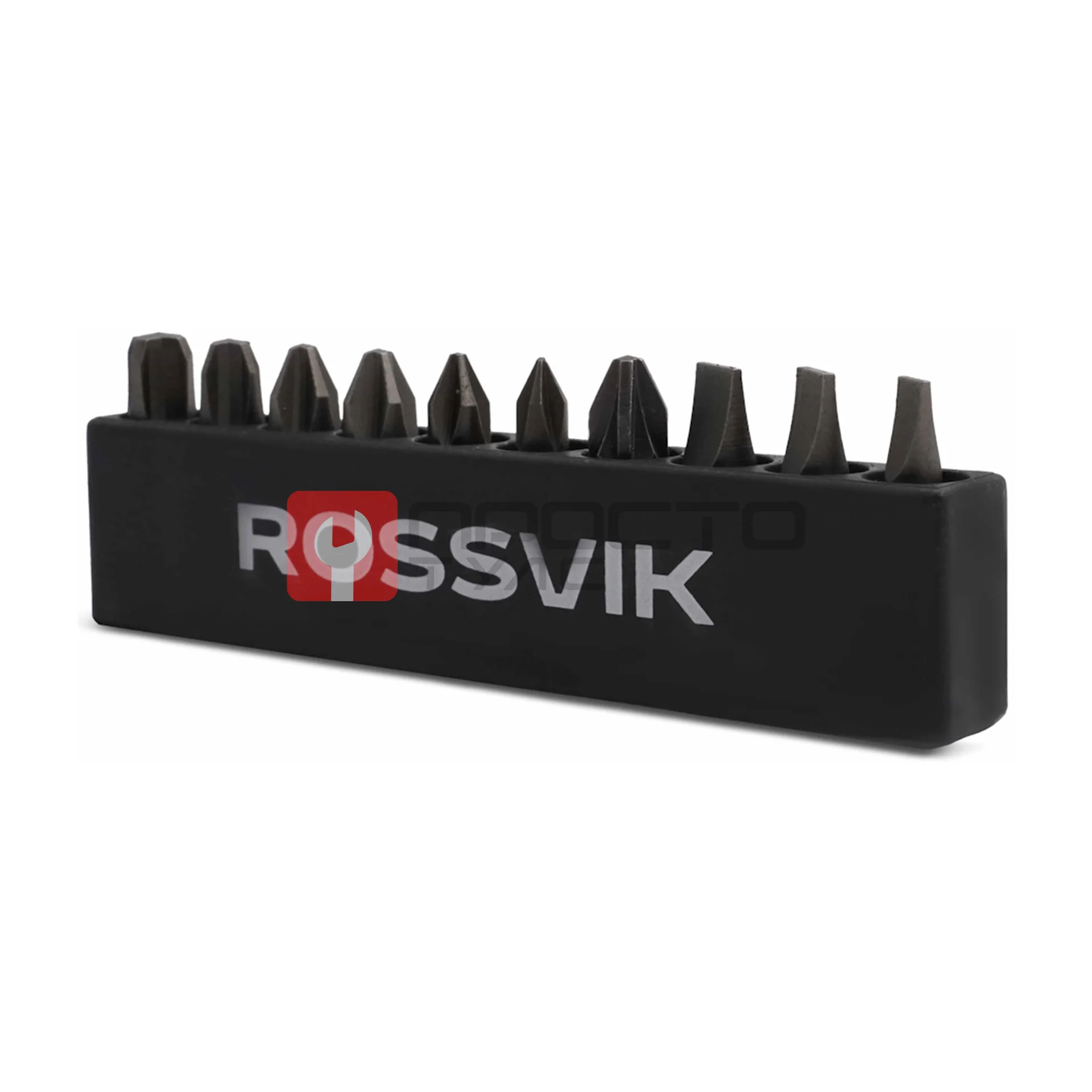 Набор бит ROSSVIK ST356, PH, PZ, SL, HEX, TT, TA, U, Y, 33 предмета фото (0)