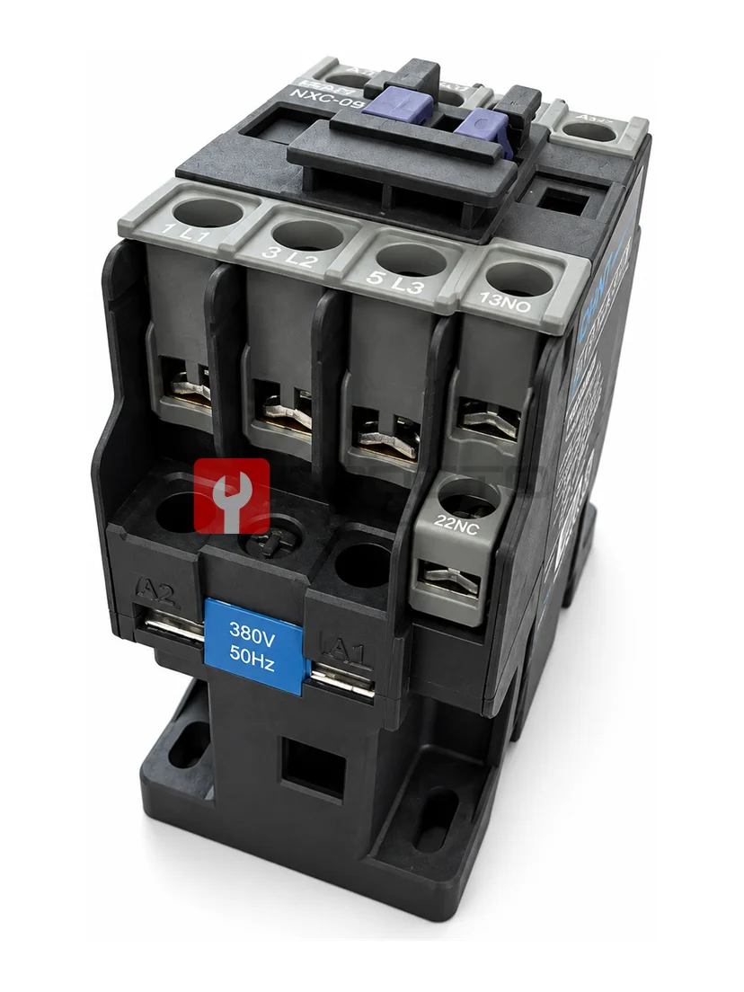 Контактор магнитный CHINT NXC-09 380V 50Hz (9А, 4кВт, 1NO+1NC) для блоков управления подъемников