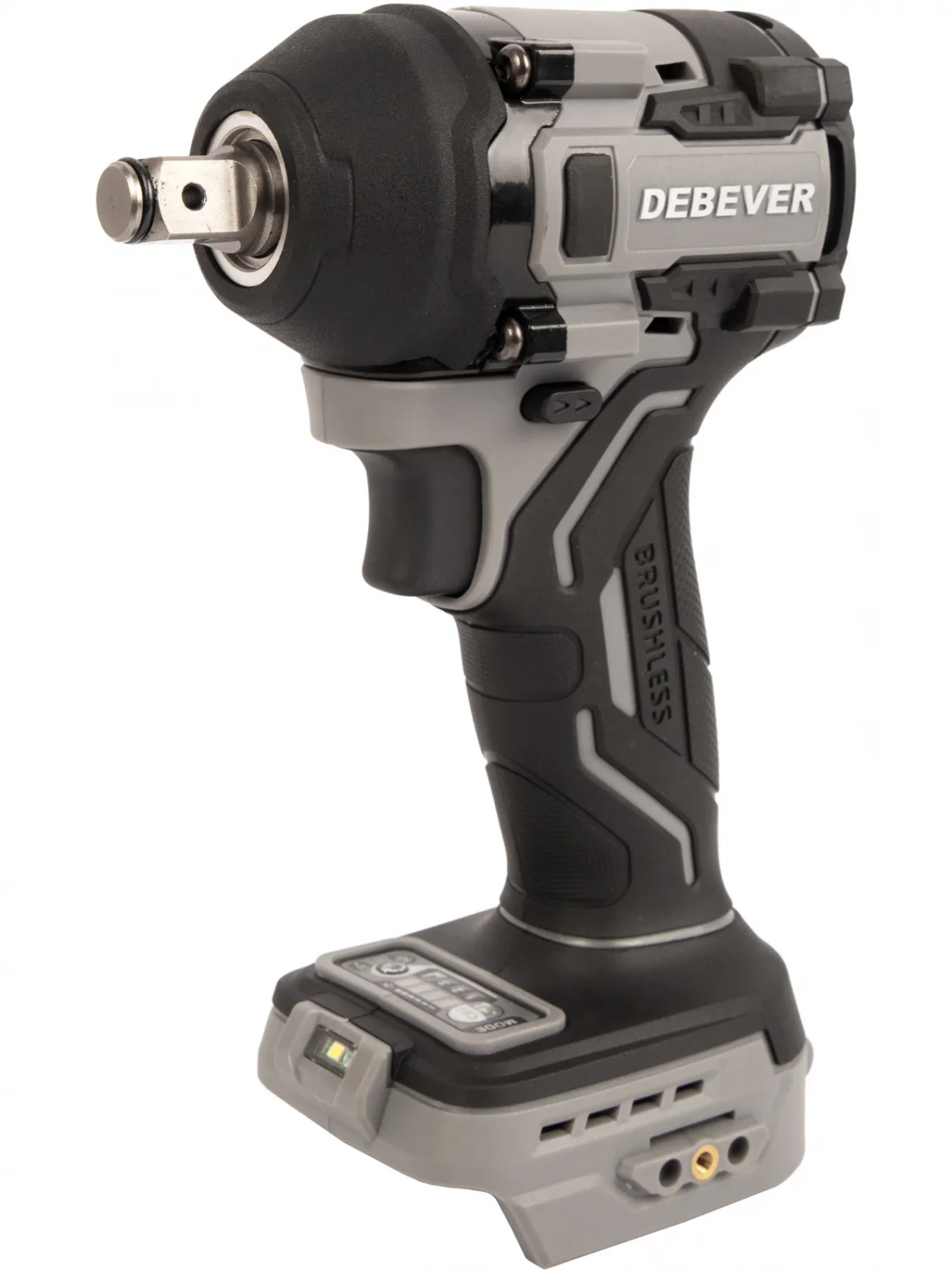 DBE-6343C Гайковерт аккумуляторный DeBever бесщеточный, ударный, квадрат 1/2",360Nm, 20B фото (0)