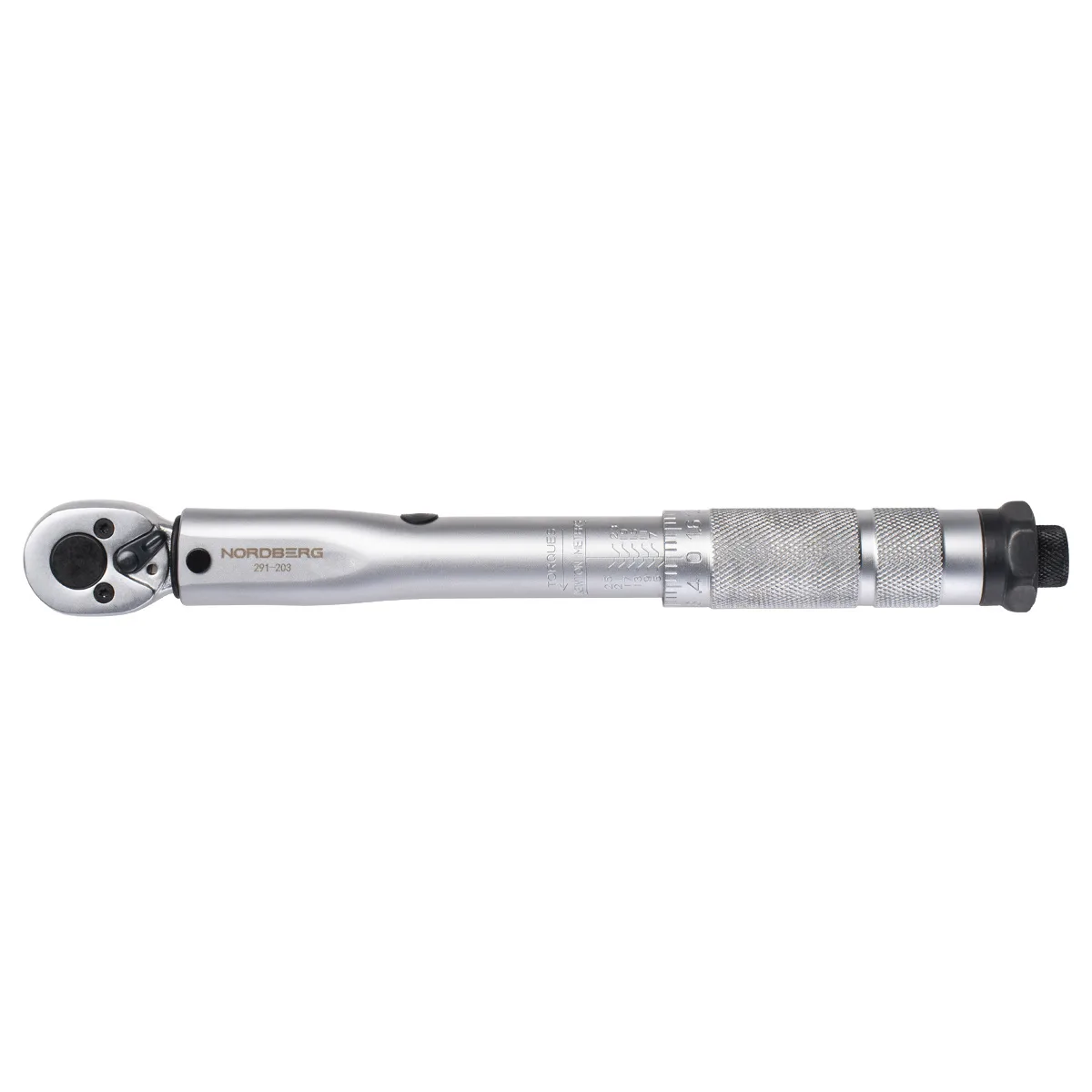 Ключ динамометрический 1/4", 5-25 Нм, в кейсе NORDBERG 291-203 фото (2)