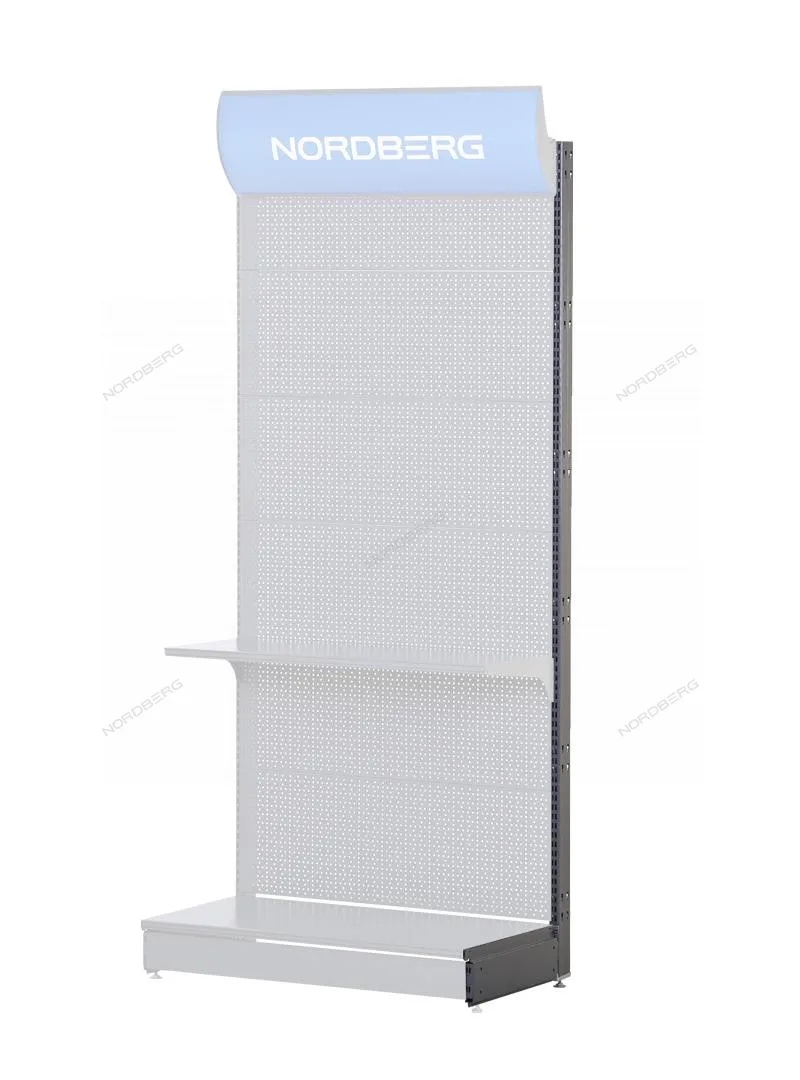 Стойка замыкающая, 2250х500 мм NORDBERG NSHELV-25-CP фото (0)
