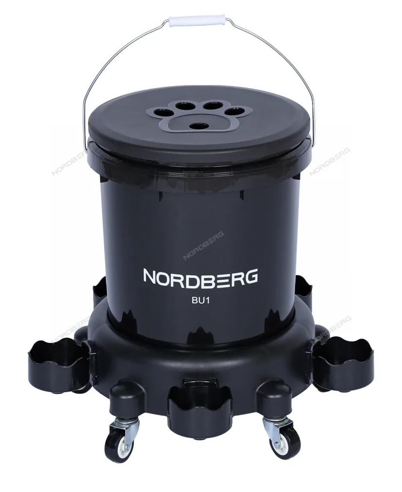 Ведро для мойки на колесах NORDBERG BU1