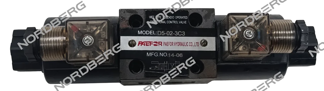 Соленоиды в сборе (электромагнитный распределительный клапан) NORDBERG D5-02-3C3 фото (0)