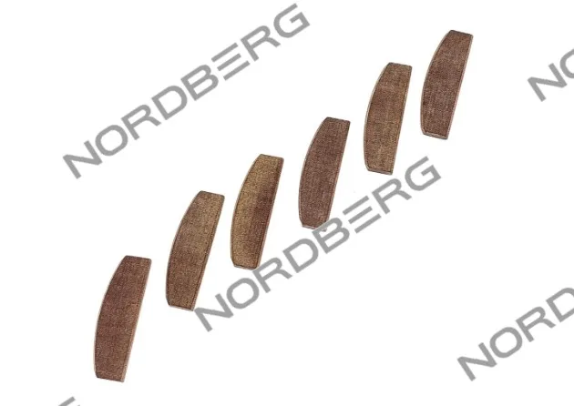 Лепесток ротора для NP16160 (комплект 6 шт) NORDBERG NP16160#14 фото (0)