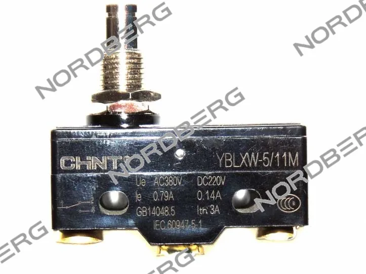 Микропереключатель NORDBERG TC-20-1700005 фото (0)