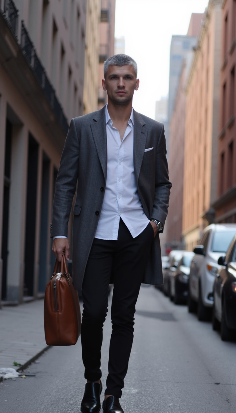Мужской Street Style: Динамика кадра Nikon Z8