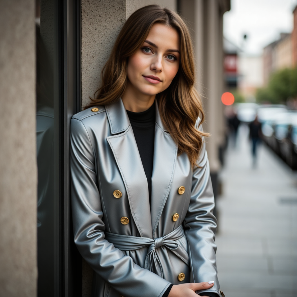 Уличная фотосессия: серебро, стиль и 85mm