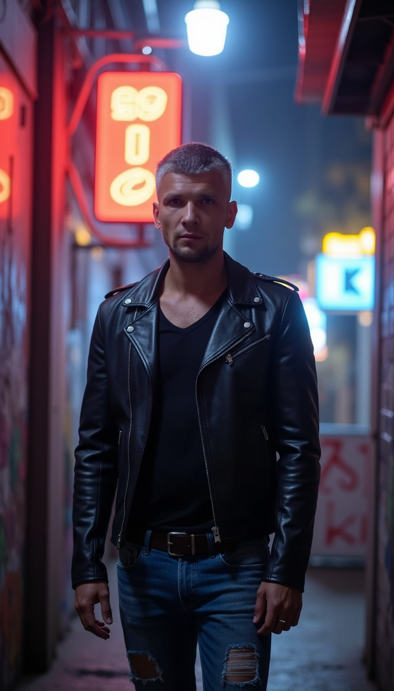 Фотосессия Bad Boy: Композиция третей, Боке и Свет