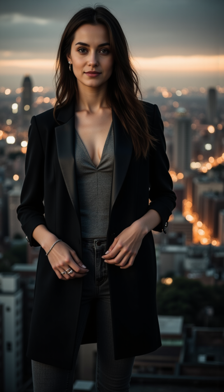 Фотосессии на крышах: Low-Key & Sony A1