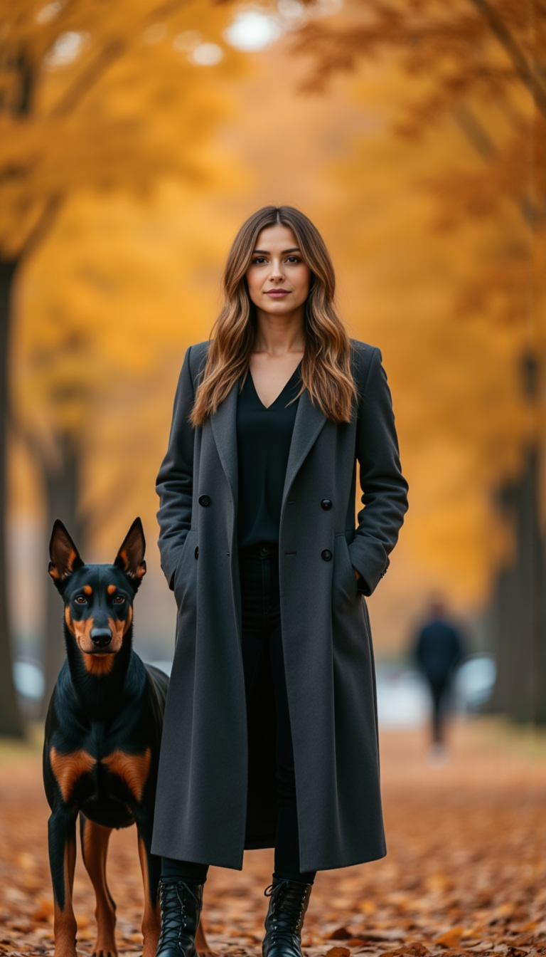 Фотосессия в парке с собакой: Асимметрия и Nikon Z9